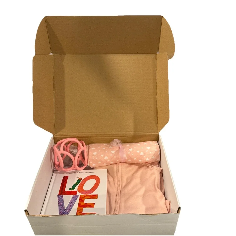 Eric Carle Baby Girl Shower Gift, New Mom & Infant Giftset Book, Outfit, Blanket
